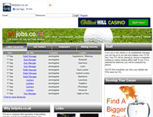 Tablet Screenshot of betjobs.co.uk
